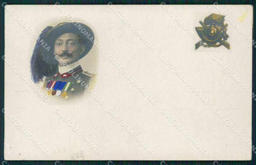 Militari Bersaglieri IX Reggimento Foto cartolina QT5700 – fronte