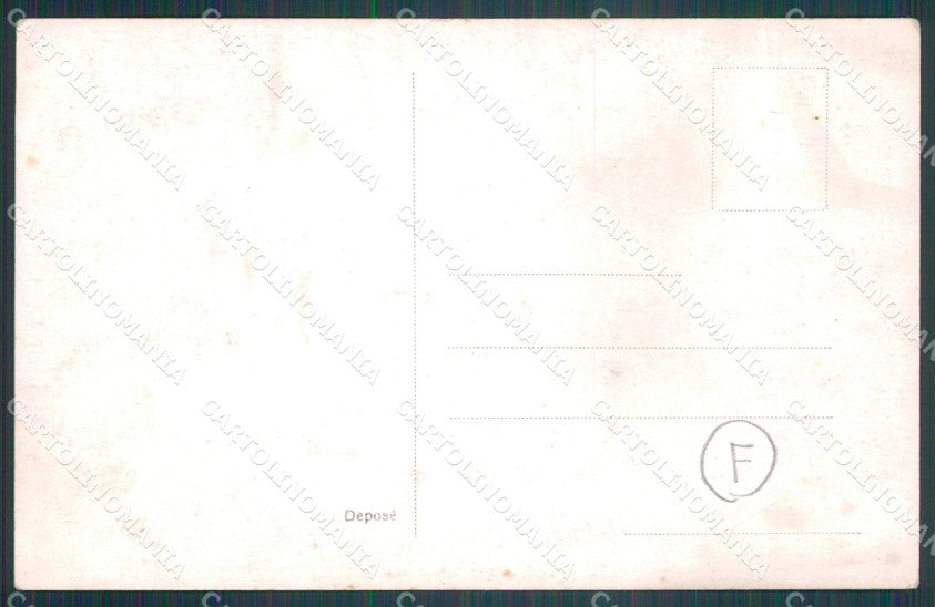 Militari Bersaglieri PIEGA Foto cartolina QT5703 – retro