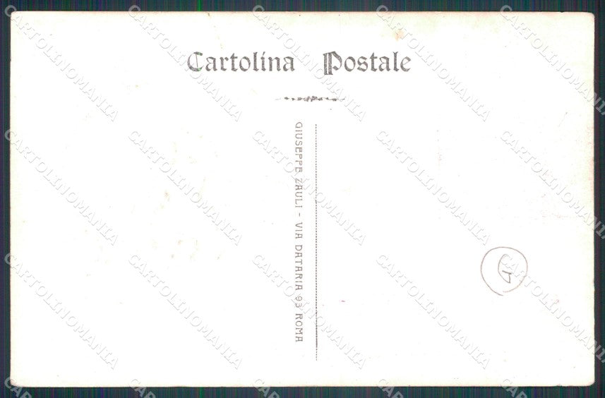 Bersaglieri Commemorazione Presa di Roma ANGOLINO SCOLLATO cartolina QT5705 – retro