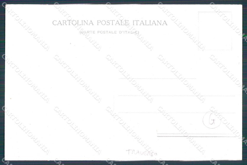 Militari Bersaglieri VI Brigata Traverso cartolina QT5708 – retro