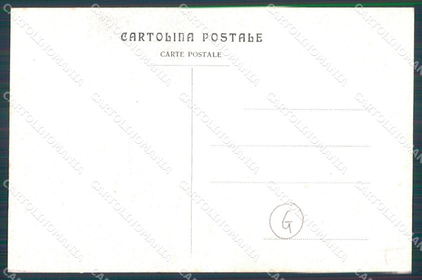 Milano città Militari Bersaglieri XII Reggimento cartolina QT5716 – retro