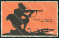 Militari Bersaglieri II Reggimento Ciclisti Romano May cartolina QT5743 – fronte