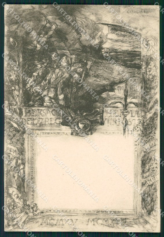 Militari Bersaglieri Cesare Iacini cartolina QT5744 – fronte