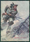 Militari Bersaglieri X Reggimento Pisani FG cartolina QT5772 – fronte