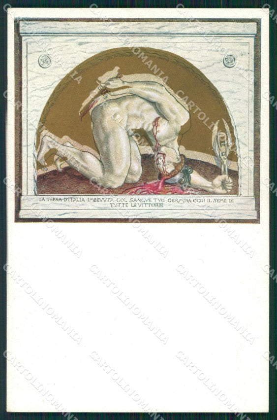 Militari Bersaglieri V Reggimento cartolina QT5774 – fronte