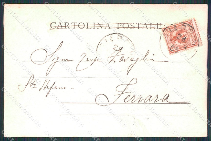 Messina Taormina Teatro Greco STRAPPINO cartolina QT5791 – retro