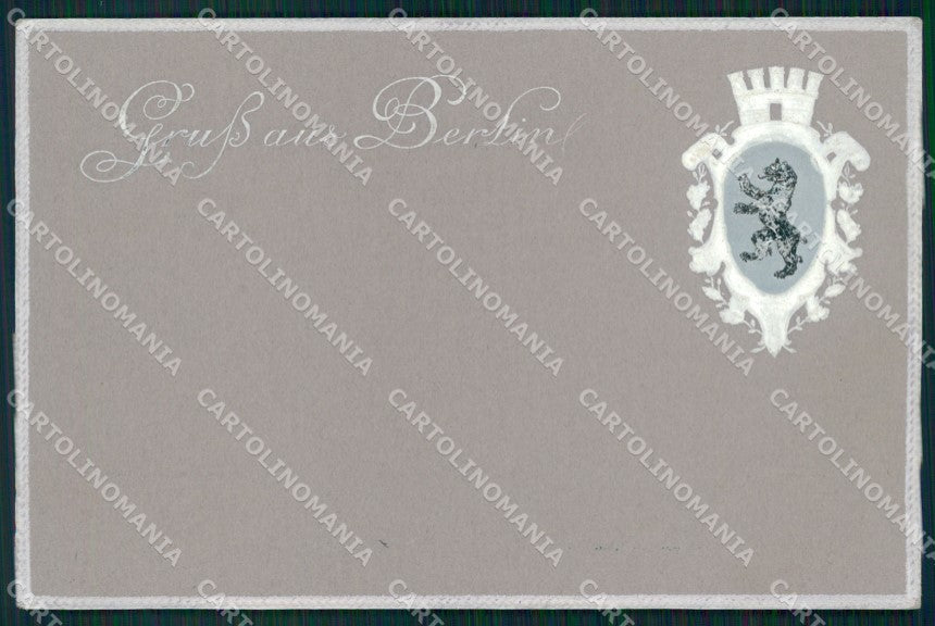 Germany Berlin Gruss OPF postcard cartolina QT5831 – fronte