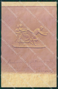 Art Nouveau Lady Relief OPF postcard cartolina QT5854 – fronte