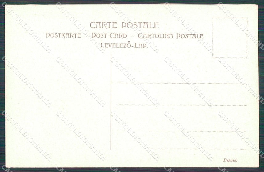 Hunting dog postcard cartolina QT5950 – retro