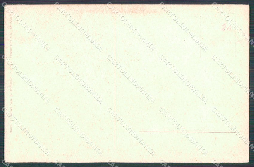 Dutch Lady CORNER CREASE postcard cartolina QT5989 – retro