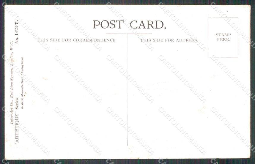 Children Intert Art Nash CREASED postcard cartolina QT6138 – retro
