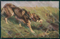 Red Cross Dog War postcard cartolina QT6143 – fronte
