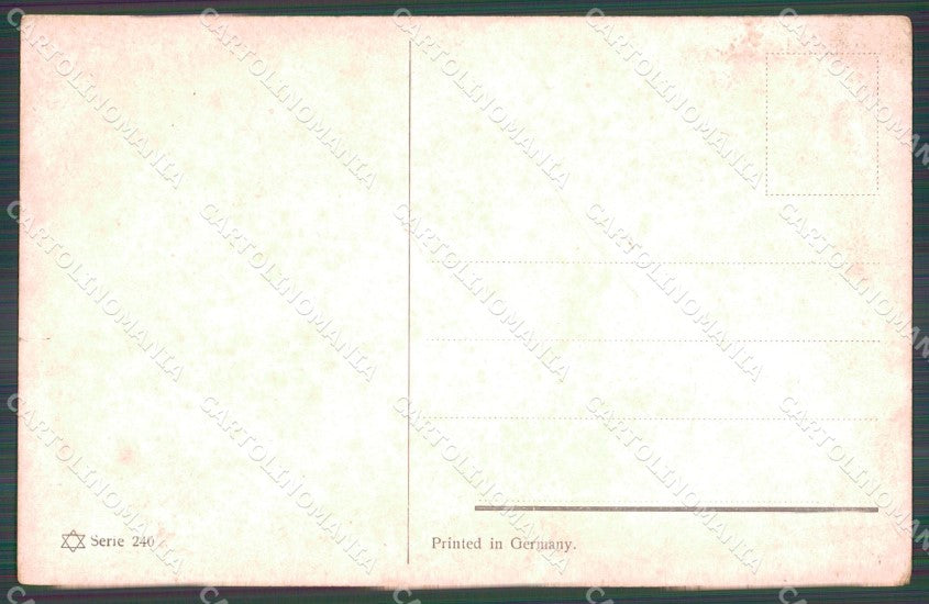 German Shepherd dog postcard cartolina QT6153 – retro