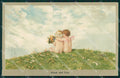 Fairy Cupid Angel MM Vienne serie 1173 postcard cartolina QT6205 – fronte