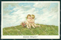 Fairy Cupid Angel MM Vienne serie 1173 postcard cartolina QT6208 – fronte