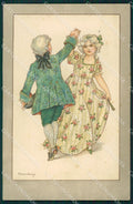 Dancing Couple Florence Hardy Dondorf serie 378 postcard cartolina QT6234 – fronte