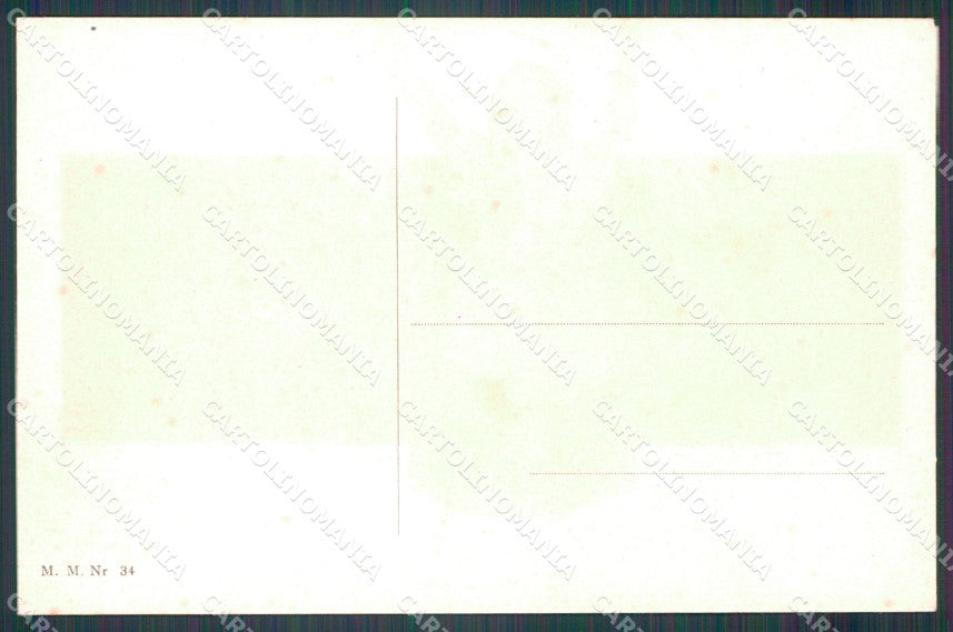 Lady Greetings MM Vienne serie 34 postcard cartolina QT6278 – retro