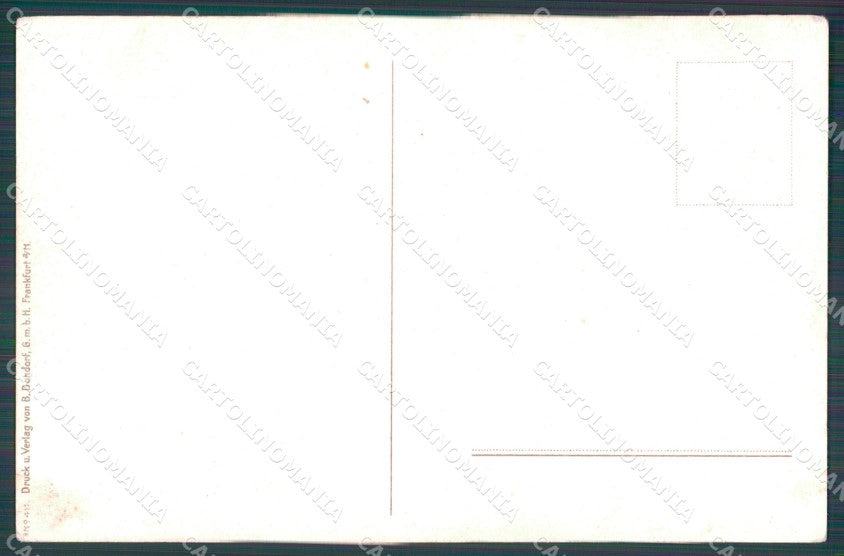 Glamour Lady Season Dondorf serie 411 postcard cartolina QT6351 – retro