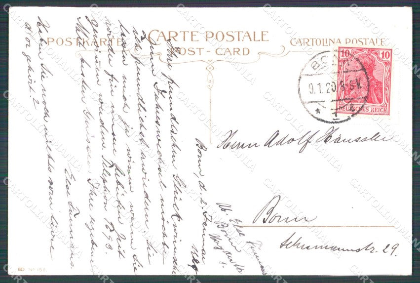 Dutch Lady Dondorf serie 156 postcard cartolina QT6371 – retro