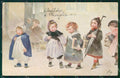 Children Greetings Belcher George Geo Vienne serie 118 postcard cartolina QT6388 – fronte