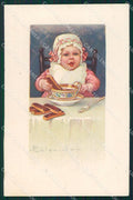 Colombo Art Deco Baby serie 652 postcard cartolina QT6556 – fronte