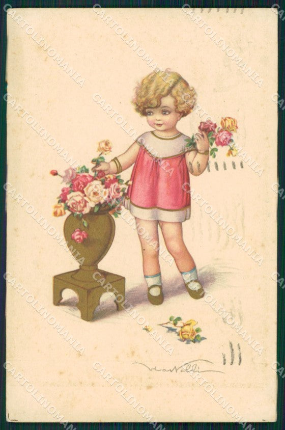 Castelli Child Degami serie 2227 postcard cartolina QT6636 – fronte