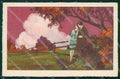 Corbella Italian Art Deco Romantic Couple Degami serie 66 postcard QT6686 – fronte