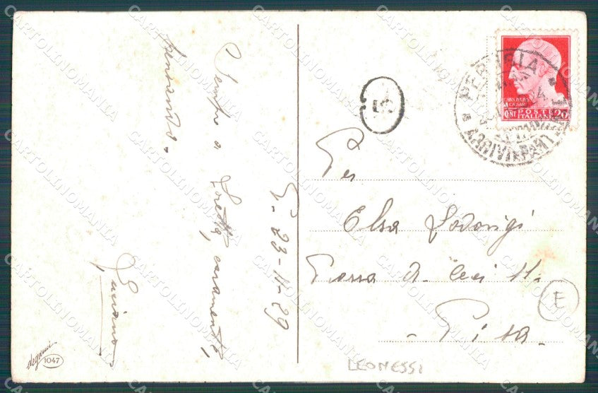 Leonem Leonessi Italian Art Deco Degami serie 1047 postcard cartolina QT6703 – retro