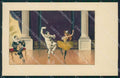 Dancing Lady and Pierrot MM Vienne 333 postcard cartolina QT6849 – fronte