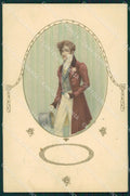 Art Nouveau Man Dondorf serie 178 postcard cartolina QT6872 – fronte