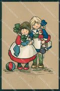 H G C Marsh Children Dondorf serie 516 postcard cartolina QT6906 – fronte