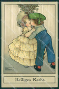 Agnes Richardson Children Dondorf serie 506 postcard cartolina QT6915 – fronte