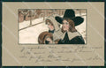 Ethel Parkinson Christmas New Year Greetings MM Vienne 165 postcard QT6964 – fronte