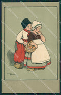 Ethel Parkinson Dutch Children Dondorf serie 380 postcard cartolina QT7027 – fronte