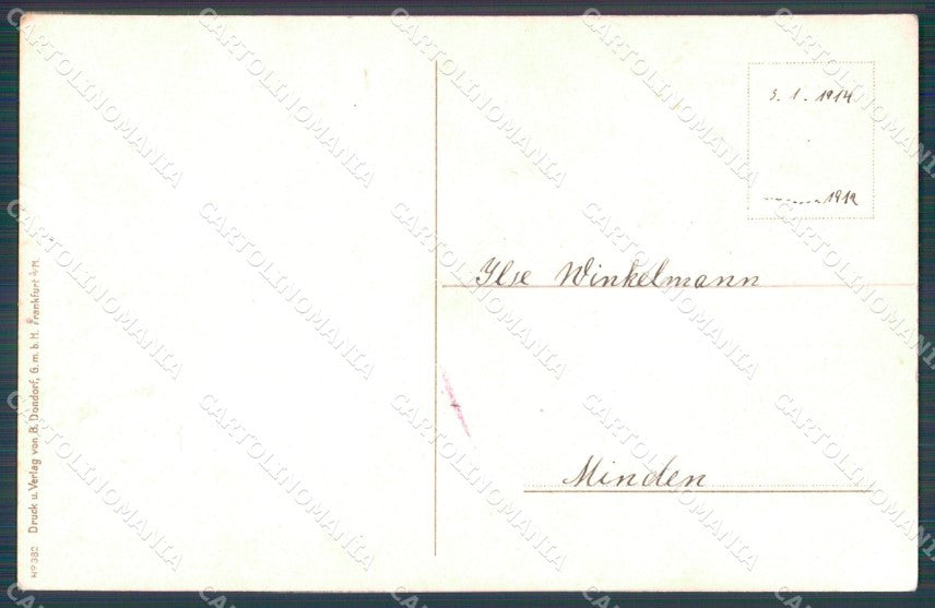 Ethel Parkinson Dutch Children Dondorf serie 382 postcard cartolina QT7032 – retro