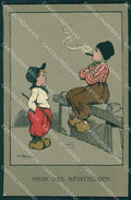 Ethel Parkinson Dutch Children Dondorf serie 382 postcard cartolina QT7033 – fronte