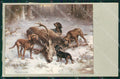Reichert Hunting Dog Dachsund Deer Cervo Caccia MM 293 postcard cartolina QT7078 – fronte