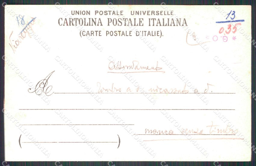 Livorno Castiglioncello Militari Fanteria X Reggimento Foto cartolina QT7516 – retro