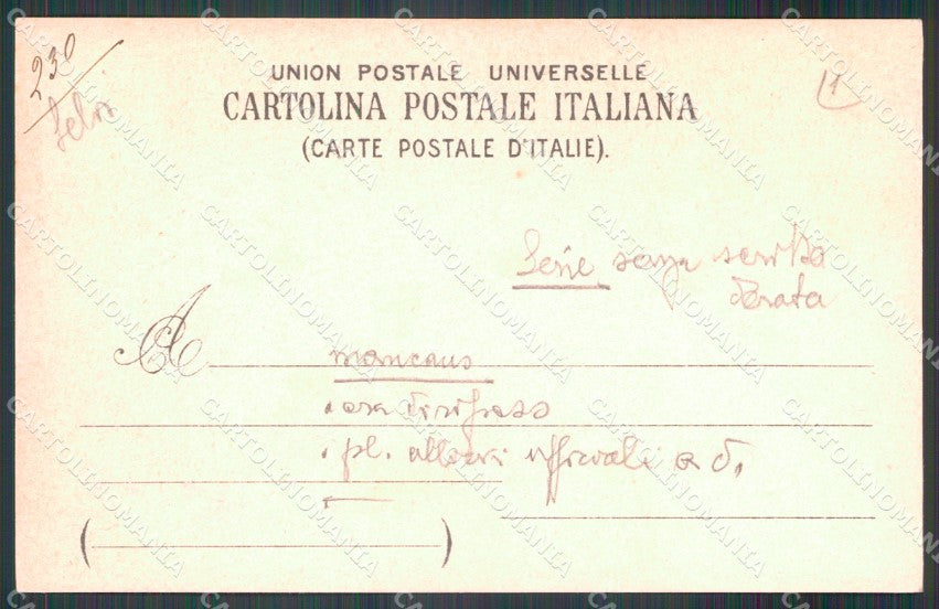 Livorno Castiglioncello Militari Fanteria X Reggimento Foto cartolina QT7518 – retro