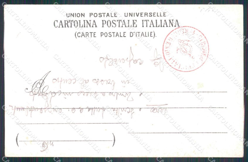 Livorno Castiglioncello Militari Fanteria X Reggimento Foto cartolina QT7519 – retro