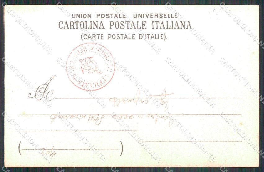 Livorno Castiglioncello Militari Fanteria X Reggimento Foto cartolina QT7523 – retro