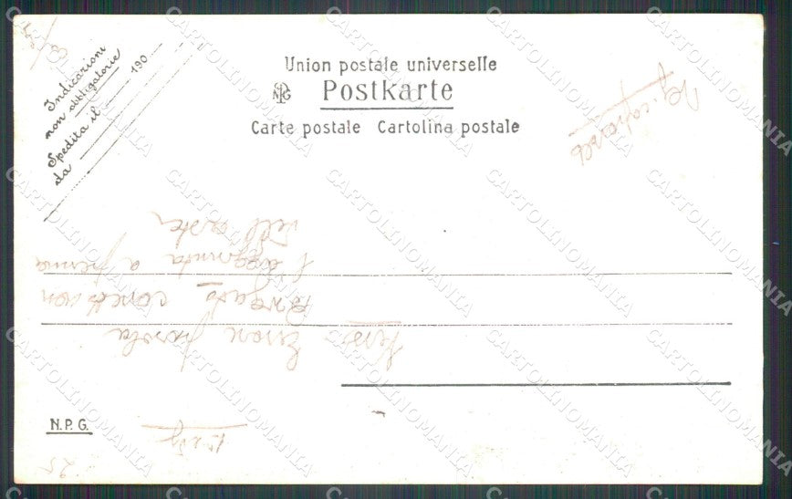Livorno Castiglioncello Militari Fanteria X Reggimento Foto cartolina QT7524 – retro