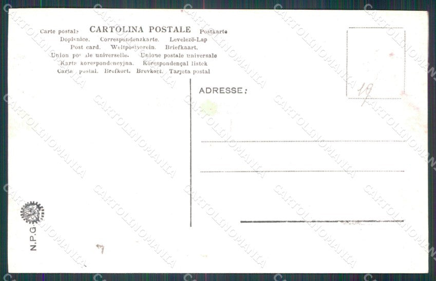 Livorno ? Città Militari Fanteria X Reggimento Foto cartolina QT7535 – retro
