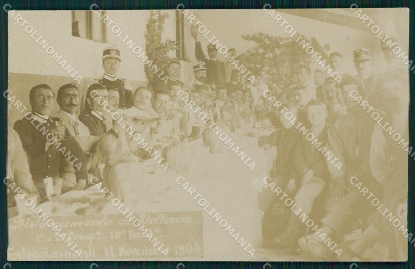 Pisa Volterra Militari Fanteria X Reggimento Foto cartolina QT7536 – fronte