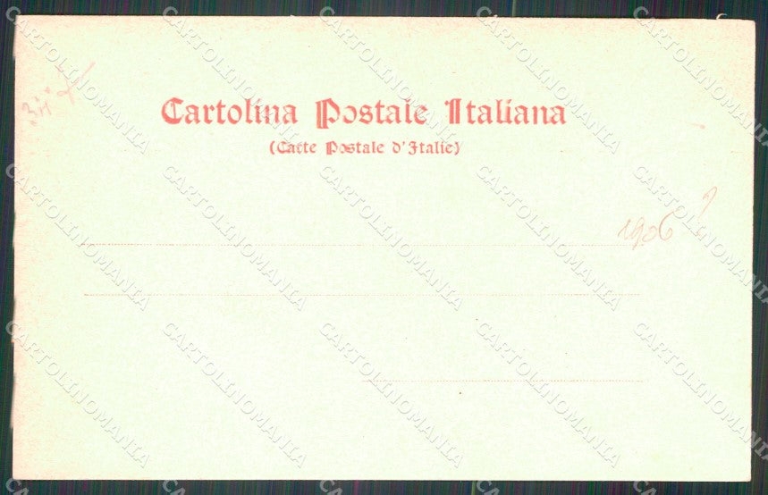 Firenze Città Caserma della Fortezza Militari Fanteria cartolina QT7557 – retro