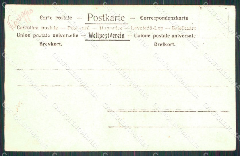 Firenze Città Militari Fanteria Foto cartolina QT7558 – retro