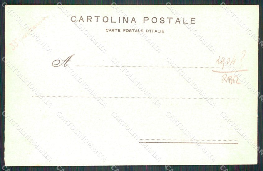 Firenze Città Caserma di San Giorgio Militari Fanteria cartolina QT7560 – retro