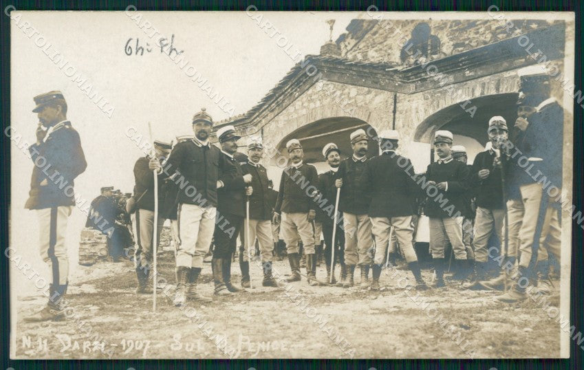 Pavia Varzi 64 Reggimento Fanteria Militari M Penice Foto cartolina QT7570 – fronte