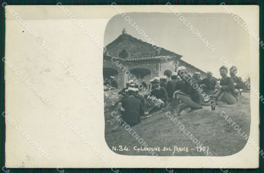 Pavia Città 64 Reggimento Fanteria Militari M Penice Foto cartolina QT7575 – fronte
