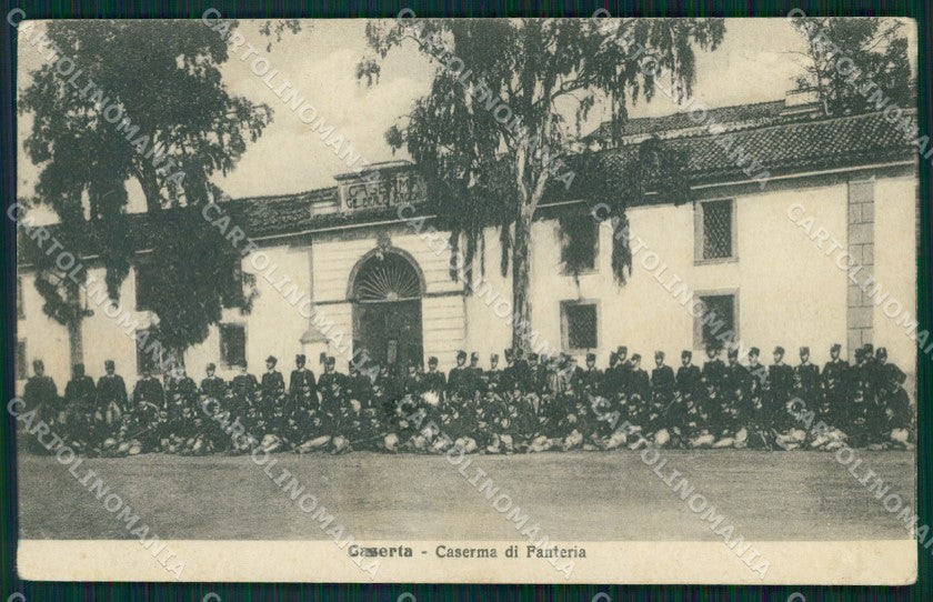 Caserta Città Militari Fanteria Caserma cartolina QT7578 – fronte